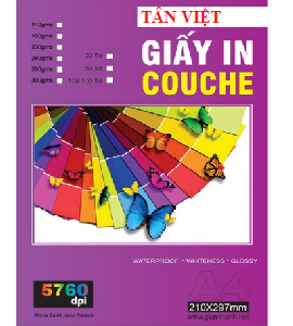 Giấy in Couche khổ A3 loại tốt